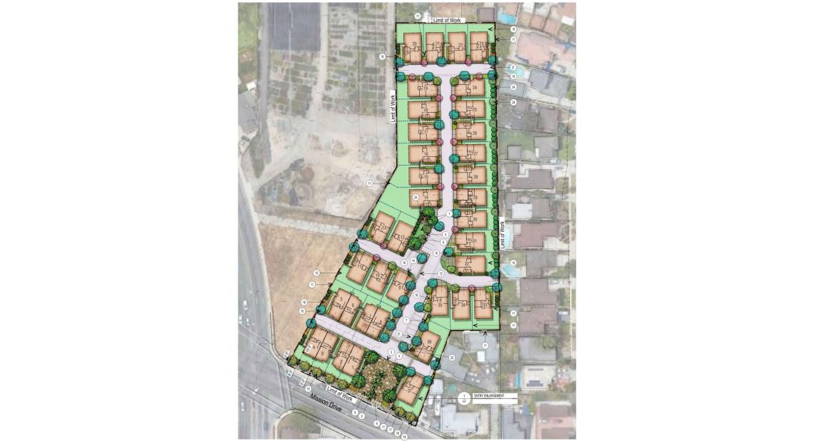 37 homes planned at 8601 Mission Drive in Rosemead Urbanize LA